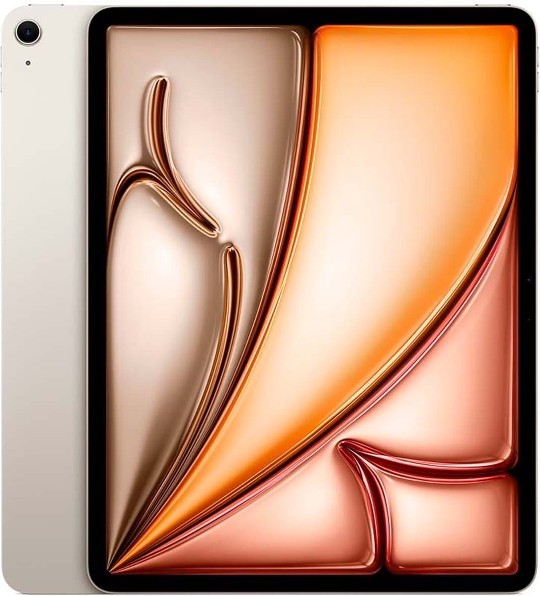 Apple iPad Air (2024) - 13 inch - WiFi + Cellular - 512GB - Beige - 6e generatie — afbeelding 1