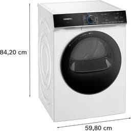 Siemens WR47B2C0FG - iQ700 - Wasdroger - Warmtepompdroger - 9 kg - Energielabel A - smartFinish: vermindert kreukels tot 50% - Zelfreinigende condensor blijvend energiezuinig — thumbnail 7