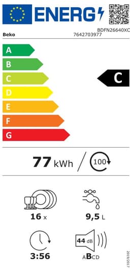 Beko BDFN26640XC - CornerIntense™ - Vrijstaande Vaatwasser — thumbnail 16