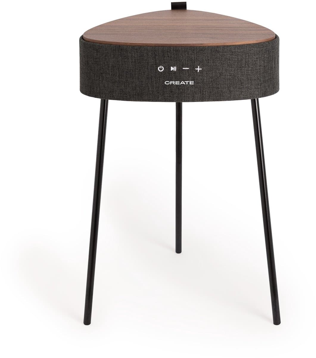 CREATE - Luidsprekertafel met 180º unidirectioneel geluid, bluetooth en draadloos opladen - SPEAKER TABLE 180 — afbeelding 1