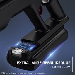 Rowenta X-Force Flex 16.60 RH9CD9 - Steelstofzuiger - Draadloos - Met dweilfunctie - 315 Airwatt - Flexibele buis - 2 uur gebruikstijd - Blauwe LED verlichting zuigmond — thumbnail 5