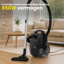 RYER - Stofzuiger met Zak - Krachtig 850W - Stil - 12m Actieradius - HEPA - Drie Mondstukken - Vacuum Cleaner - MotionPro Serie — thumbnail 4
