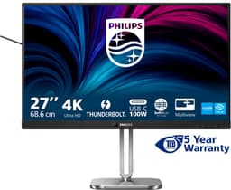 Philips 27B2U6903 - 4K IPS Thunderbolt 4 Monitor - USB-C 100w - 5 jaar Garantie - 27 inch — thumbnail 8
