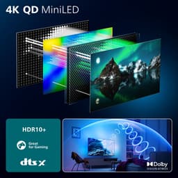 Philips 65MLED910/12 - 65 inch - 4K QD-MiniLED - 2025 - Smart TV — thumbnail 4