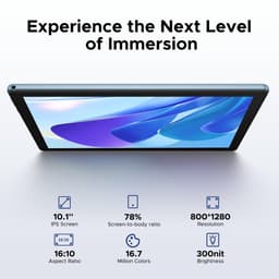 Doogee U10 - Tablet - Android15 - 16GB RAM + 128GB ROM (2TB TF) - 10 Inch IPS HD - 5060mAh - 2.0 GHz WIFI6 - 5060mah - 8mp+ 5mp - Groen — thumbnail 6