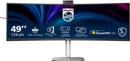 Philips 49B2U5900CH - Ultrawide QHD Curved Monitor - USB-C 100w - RJ45 - KVM switch - HDR400 - Webcam - 5jr Garantie - 49 inch — thumbnail 1