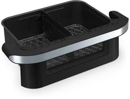 Tristar Dualzone Flex Airfryer 10 L – 2800 W – Dubbele Heteluchtfriteuse – 8 Programma’s – Zwart & RVS – Digitaal Display – FR-9078 — thumbnail 4