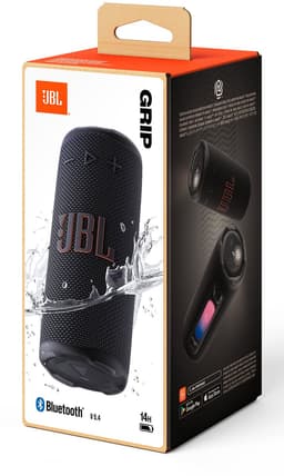 JBL Grip - Draagbare Bluetooth Speaker - Draadloze Muziek Box - 14 uur - Waterdicht - IP68 - Zwart — thumbnail 2