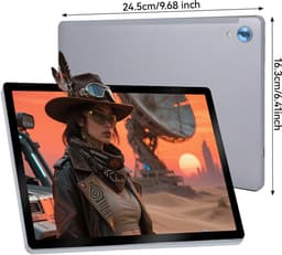 Hotlight C107 - Android 15 Tablet - 10.1 inch - 24(4+20)GB RAM/128GB ROM– 5000mAh - Grijs — thumbnail 3