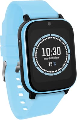One2track Connect NEXT Blauw | GPS horloge voor kinderen | Bekijk de locatie van je kind. Stel veilige zones in. En videobellen met de leukste smartwatch voor kinderen — thumbnail 1