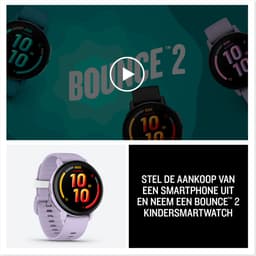 Garmin Bounce 2 - Smartwatch voor kinderen - 43 mm - AMOLED - Live locatie-tracking - Paars — thumbnail 13