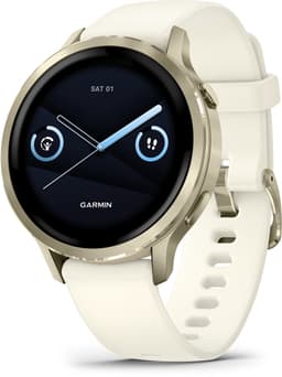 Garmin Venu 4 - Multisport smartwach - 41 mm - AMOLED - Goudkleurig/Creme — thumbnail 1