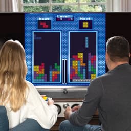 Tetris Duel - TV plug & play - 2 wireless controllers - retro gaming — thumbnail 3