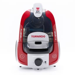 Tornado VCCKC800RCL – Zakloze Stofzuiger - 800W - HEPA-filter – 7m snoer – Rood/Wit — thumbnail 3