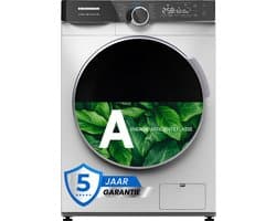 Heinner HWM-M914IVKA+++ Wasmachine 9 kg – 14 Programma's – 1400 tpm – Energieklasse A – Stoomfunctie – Touchbediening – Wit – 5 Jaar Garantie