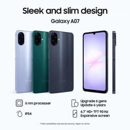 Samsung Galaxy A07 - 128GB - Paars — thumbnail 2