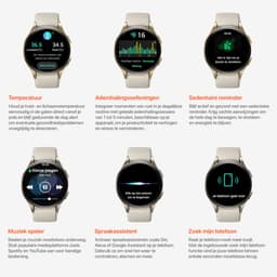 Otiume Zenith GTX05 – Smartwatch – 45mm Amoled Display – GPS – Bluetooth bellen – Goud — thumbnail 6