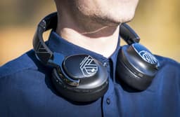 PowerLocus MoonFly Koptelefoon Over-Ear met Active Noise Cancelling, Draadloze Hoofdtelefoon, Voice Assistant Activation - Zwart/Grijs — thumbnail 11
