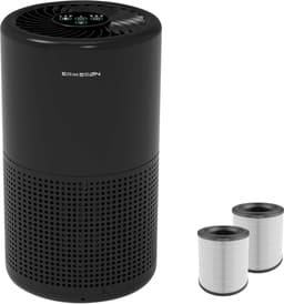 Erikssøn Luchtreiniger Prime - Met Hepa Filter 2x - 70 m3/u - Vermindert Stof En Pollen - Air Purifier - Zwart — thumbnail 1