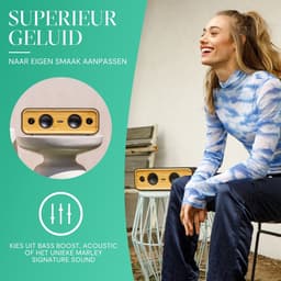 House of Marley Get Together 2 Bluetooth Speaker - Draadloos - 20+ Uur Speeltijd - 40 watt vermogen - Bass boost EQ — thumbnail 7