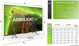 Philips 50PUS8118/12 - 50 inch - 4K LED - 2023 - Buitenlands model — thumbnail 6