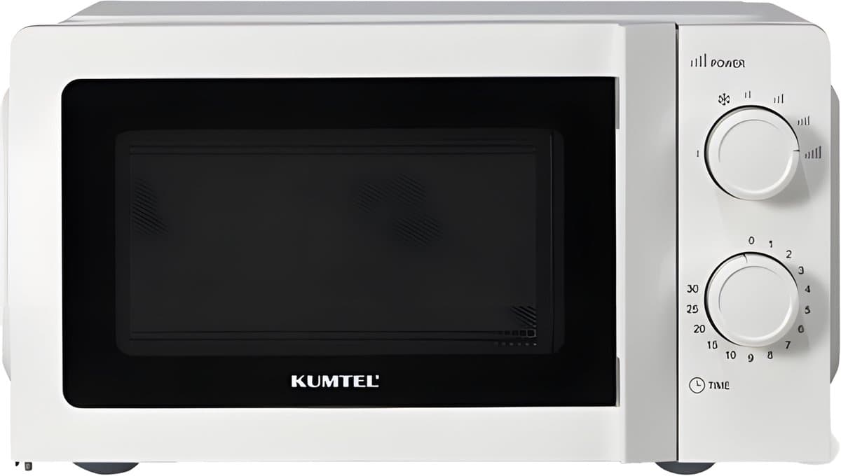 Kumtel HM-02 - Magnetron - 700W - 20 liter - 6 Functies - Wit — afbeelding 1