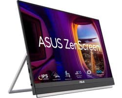 ASUS ZenScreen MB229CF - Portable Monitor - USB-C 60W - 100hz - 22 inch - Met Stand