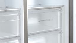 Haier HSW59F18DNMM - Amerikaanse koelkast - 615L - 90 cm - Total No Frost - Energieklasse D - Vochtigheidsregeling voor verser voedsel - Inox Look - 10 Jaar Garantie op onderdelen — thumbnail 18