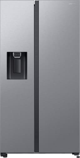 Samsung RS65DG54M3SL, Vrijstaand, Amerikaanse deur, Roestvrijstaal, Stainless steel, Deur-op-deur, Binnenin — thumbnail 1
