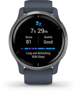 Garmin Venu 2 - Smartwatch met Stappenteller - 10 dagen batterij - 45 mm Granite Blue — thumbnail 5