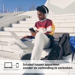 Sony WH-CH520 - Draadloze on-ear koptelefoon - Wit — thumbnail 10