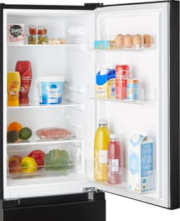 Inventum KV1500B Low Frost energiezuinige koel-vriescombinatie - 150 cm hoog - 174 liter - Energielabel D - Vrijstaand - Zwart — thumbnail 12