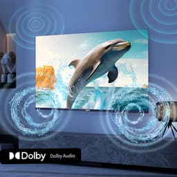 TuTu Android Smart TV - QLED 4K Ultra HD - 43 inch/109 cm - Frameless Design - Tripple Tuner DVB-T/T2/S/S2/C - HDMI x3, USB x2, CI+ - Voice Controle & Streaming apps - Geassembleerd in Eindhoven - TUQ43UN1 — thumbnail 6