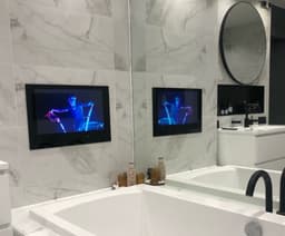 SplashVision® Waterdichte badkamer TV - ESI-22B Android LED Badkamer TV Zwart — thumbnail 8