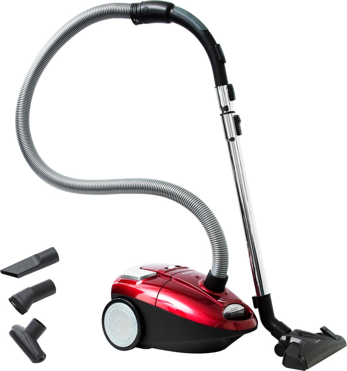Inventum ST154RZA - Stofzuiger met zak - 1,5 liter - HEPA 13 - Lichtgewicht - Rood — afbeelding 1