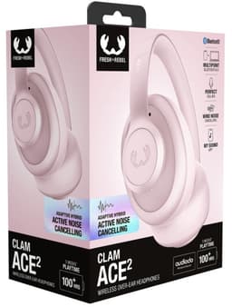 Fresh 'n Rebel Clam Ace 2 – Draadloze Bluetooth Koptelefoon met Active Noise Cancelling – 100+ uur Speeltijd - Met volume wiel - Pastel Pink — thumbnail 21