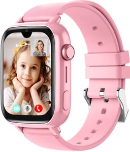 Protectly® GPS Horloge Kind Met Simkaart - 4G - SOS Knop - Smartwatch Kinderen - GPS Tracker Kind - Kinder Smartwatch - Videobellen - HD Camera - Whatsapp en SMS - Elke polsmaat - Incl. Simkaart — thumbnail 1