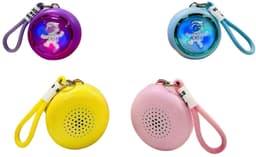 AstroMini RGB Bluetooth Speaker – Astronaut Design – 3W Stereo Sound – RGB Licht – TF-kaart – Draagbaar Mini Speaker Geel — thumbnail 2