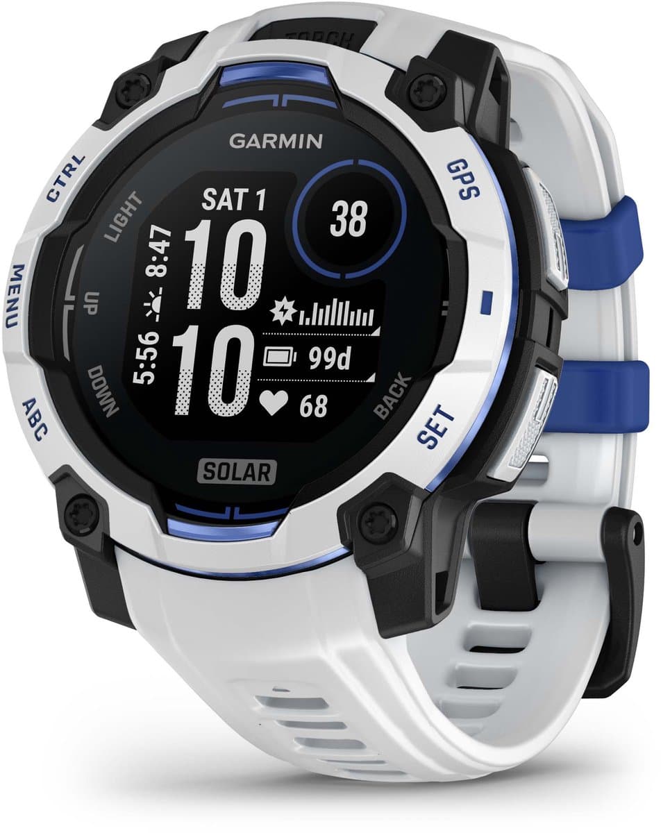 Garmin Instinct® 3 Solar – GPS Smartwatch – 45 mm – Zonne-energie – Zwart — afbeelding 1