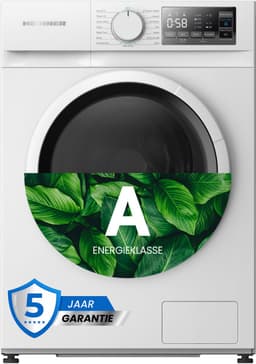 Heinner HWM-M714IVSMNA+++ Smalle Wasmachine 7 kg – 15 Programma’s Met Stoomfunctie – 1400 tpm – Energieklasse A – LED Display – Wit – 5 Jaar Garantie — thumbnail 1