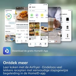 Philips 3000 series NA330/00 - Airfryer - 6,2L - 1700W - Zwart — thumbnail 9