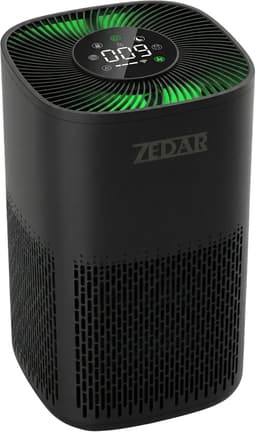 Luchtreiniger / Air Purifier met APP en HEPA 13 filter + koolstoffilter - Werkt tegen huisstofmijt, hooikoorts, allergie, stof, - 210 m³/u - Zedar L600 — thumbnail 1