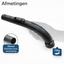 Pistoolgreep - Geschikt voor Miele stofzuigers - S500 S600, S4, S5, C1, C2, C3, S4000, S5000, S7, S8 series — thumbnail 3