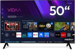 MEDION 125,7 cm (50″) Ultra HD TV (Smart-TV, 4K, HDR10, VIDAA Store, Prime Video, Disney+, DAZN, Paramount+, HbbTV, PVR, Bluetooth, MD 850301) — thumbnail 1