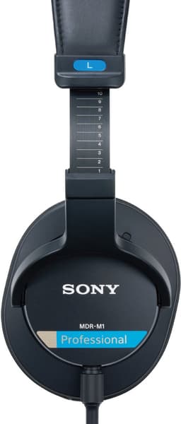 Sony MDR-M1 - Studio koptelefoon met gesloten achterkant - Zwart — thumbnail 2
