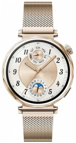 HUAWEI WATCH GT5 41mm Milanees Goudkleurig Horlogeband - Verbeterd 24/7 gezondheidsbeheer - Tot 2 weken batterijduur - Compatibel met iOS & Android — thumbnail 13