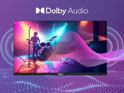 TuTu Vidaa TV - LED HD - 32 inch/82 cm - Frameless Design - Tripple Tuner DVB-T/T2/S/S2/C - HDMI x3, USB x2, CI+ - Streaming apps - In Eindhoven geassembleerd - TUV32HQ1B — thumbnail 13