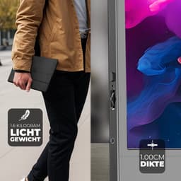Denver Portable Monitor - Full HD - 15.6" - Draagbare Monitor - Lederen Hoes - HDMI - USB-C - PMO15604 — thumbnail 13