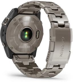 Garmin - 010-02541-61 - Smartwatch - Quatix® 7X Sapphire Solar Titan - 010-02541-61 met extra hemelsblauwe siliconen band — thumbnail 6