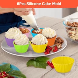 Heteluchtfriteuse accessoires geschikt Voor Philips Dual Basket Airfryer 3000-serie 6L/3L - 22 stuks Airfryer siliconen vorm accessoireset - grillrooster, cake broodvorm geschikt voor Philips Airfryer Dual Basket 3000 Series NA350 — thumbnail 4